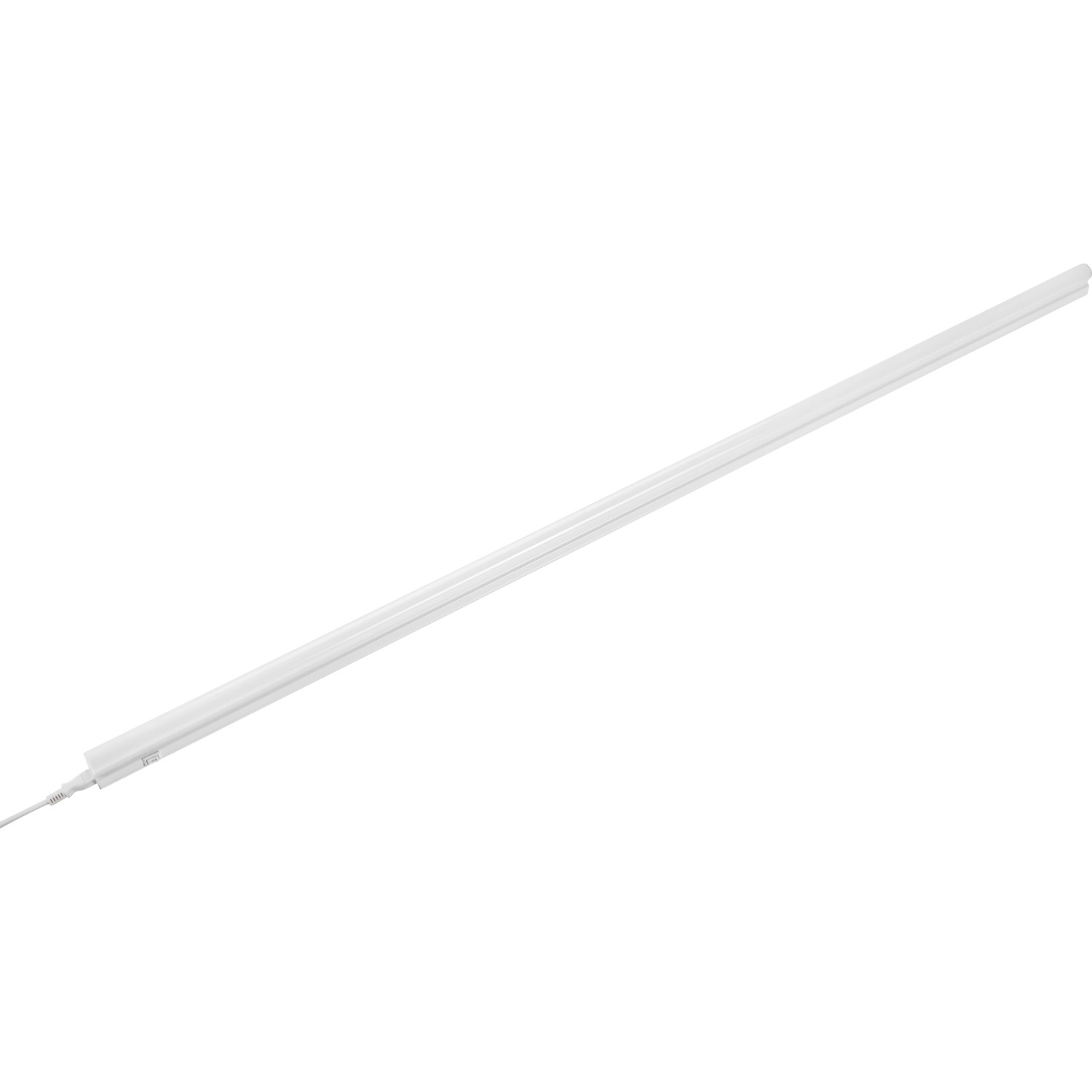 Weiße LED-Lichtleiste zur Küchenbeleuchtung, variabel einstellbar.