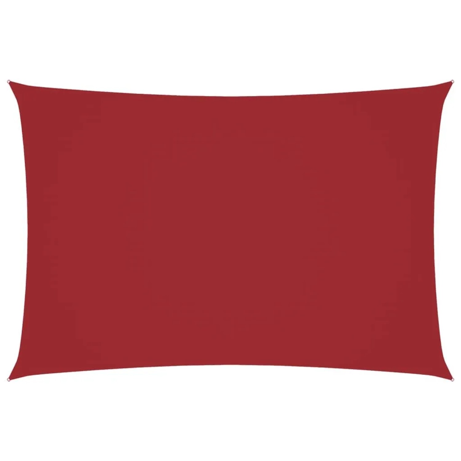 Furnicato Sonnensegel Oxford Gewebe Rechteckig 2 5x4 5 M Rot