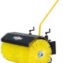 Texas Kehrbürste Combi 800: Gelbe Bürste für Schneefräse, 80 cm Arbeitsbreite.
