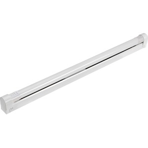 Weiße LED-Lichtleiste, 9W, 990 Lumen, 4000K, neutralweiß, 61 cm lang, für Innenräume.