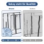 Sekey Regenschutzhülle für Bollerwagen: Transparent, wasserdicht und langlebig.