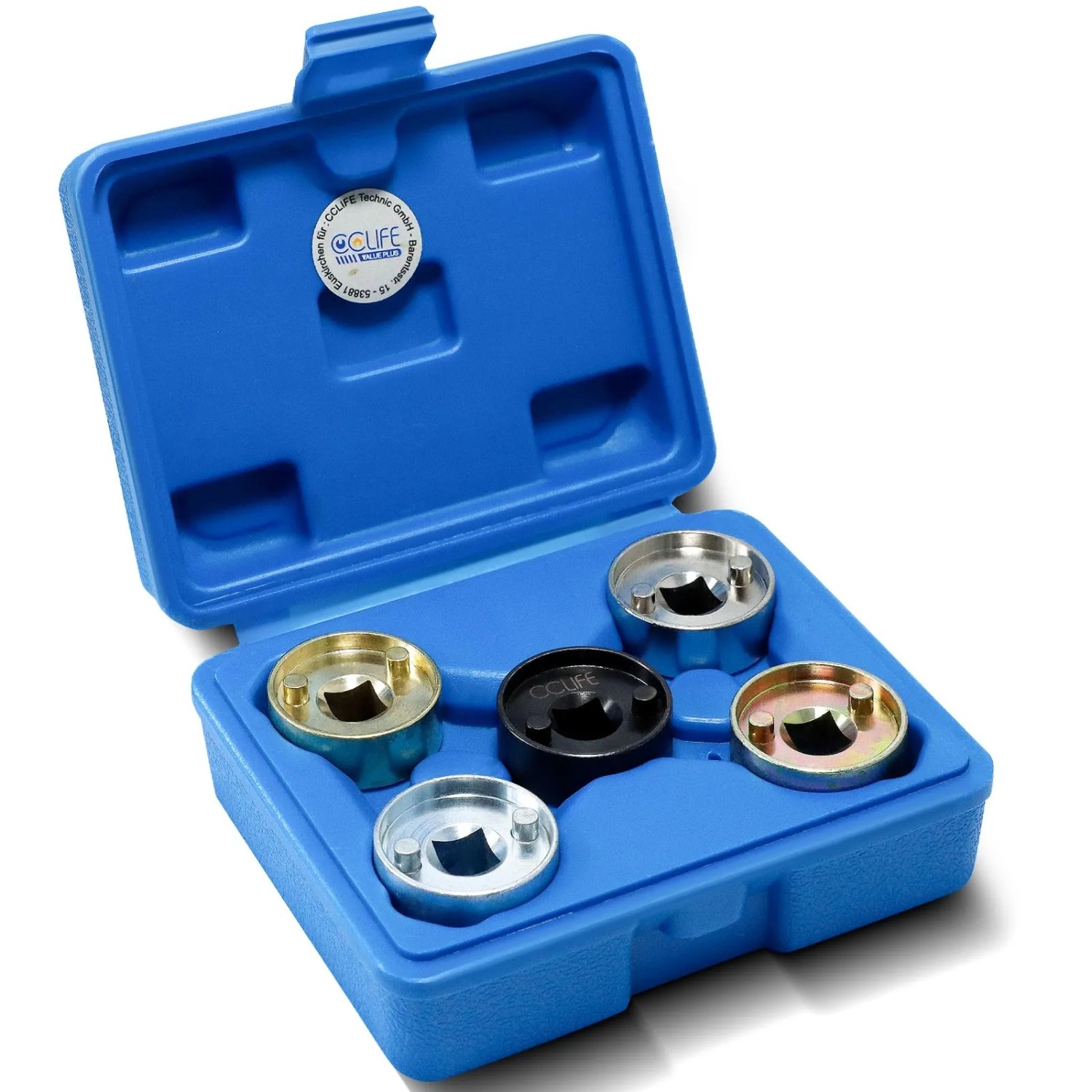 Image of CCLIFE 5tlg Nockenwellen Steuerventilsatz Kompatibel Mit VAG EA888 1.8T 2.0T OEM T10352