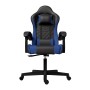 Juskys Gamingstuhl HyperSeat, schwarz/blau, mit Nacken- und Rückenkissen.