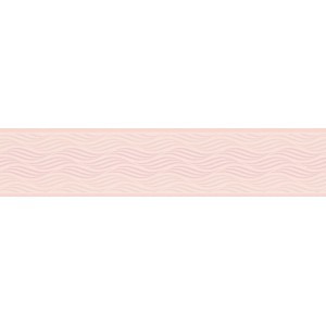 Selbstklebende A.S. Création Borte mit Wellenmuster in Rosa, 5 m x 13 cm.