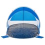 vidaXL Strandzelt Azurblau Pop-Up Wasserdicht 4004149_5