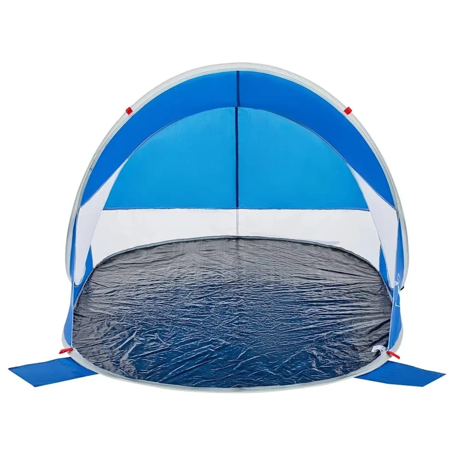 vidaXL Strandzelt Azurblau Pop-Up Wasserdicht 4004149_5