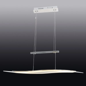 Moderne LED-Pendelleuchte Wave von Näve, 75-130 cm, für stilvolle Beleuchtung.