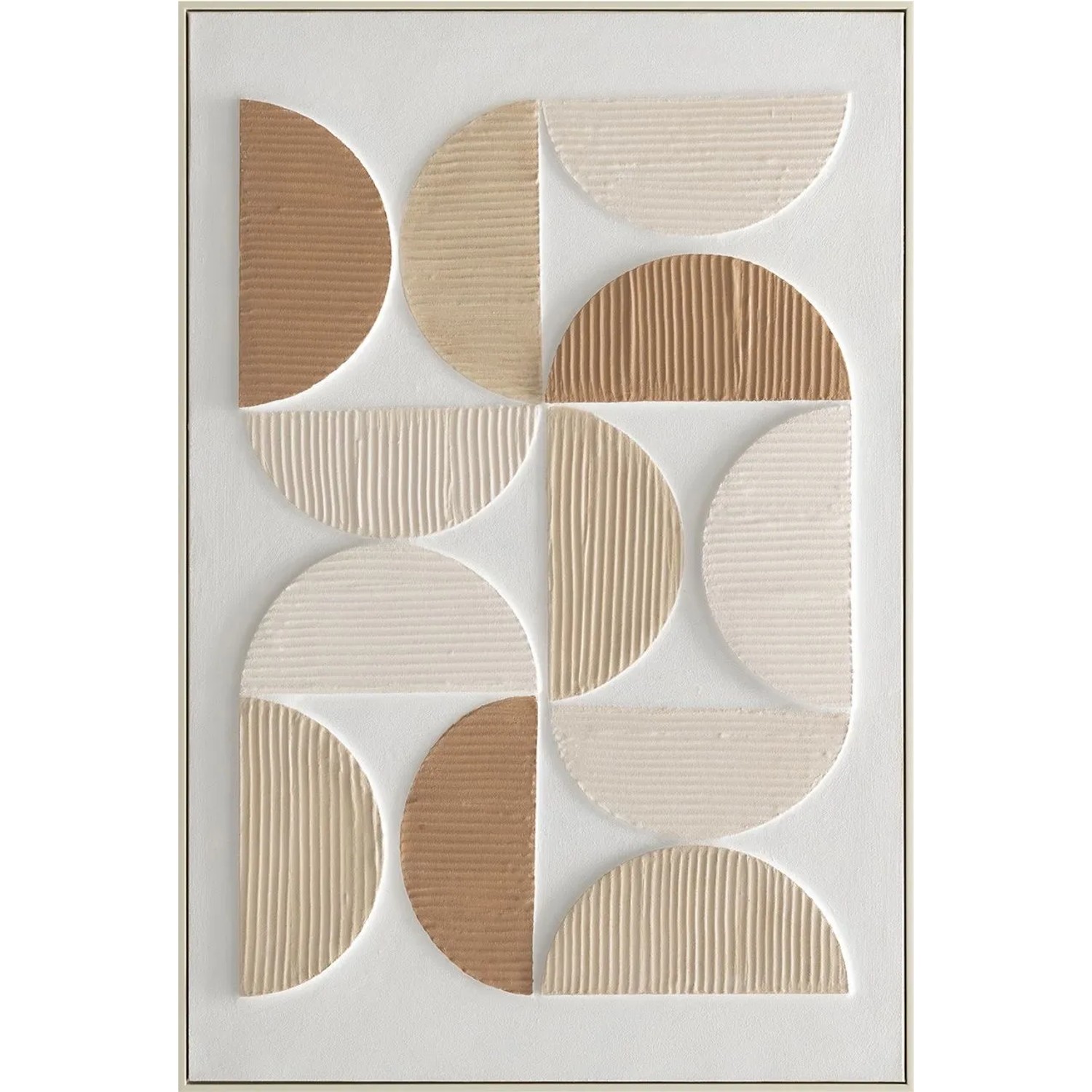 Art Universe Leinwandbild Natural Half Balls 80 x 120 cm