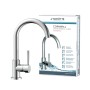 Schütte Spültischarmatur Niederdruck Cornwall Chrom, Einhebelmischer für drucklose Systeme.