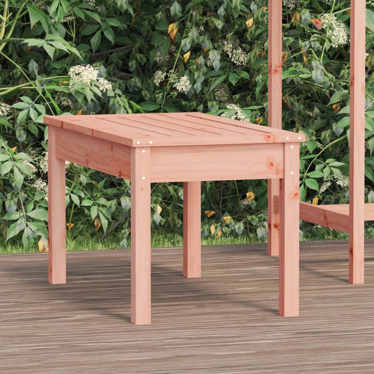 VidaXL Gartenbank aus Douglasie, 80x44x45 cm, ideal für Garten, Terrasse oder Balkon.