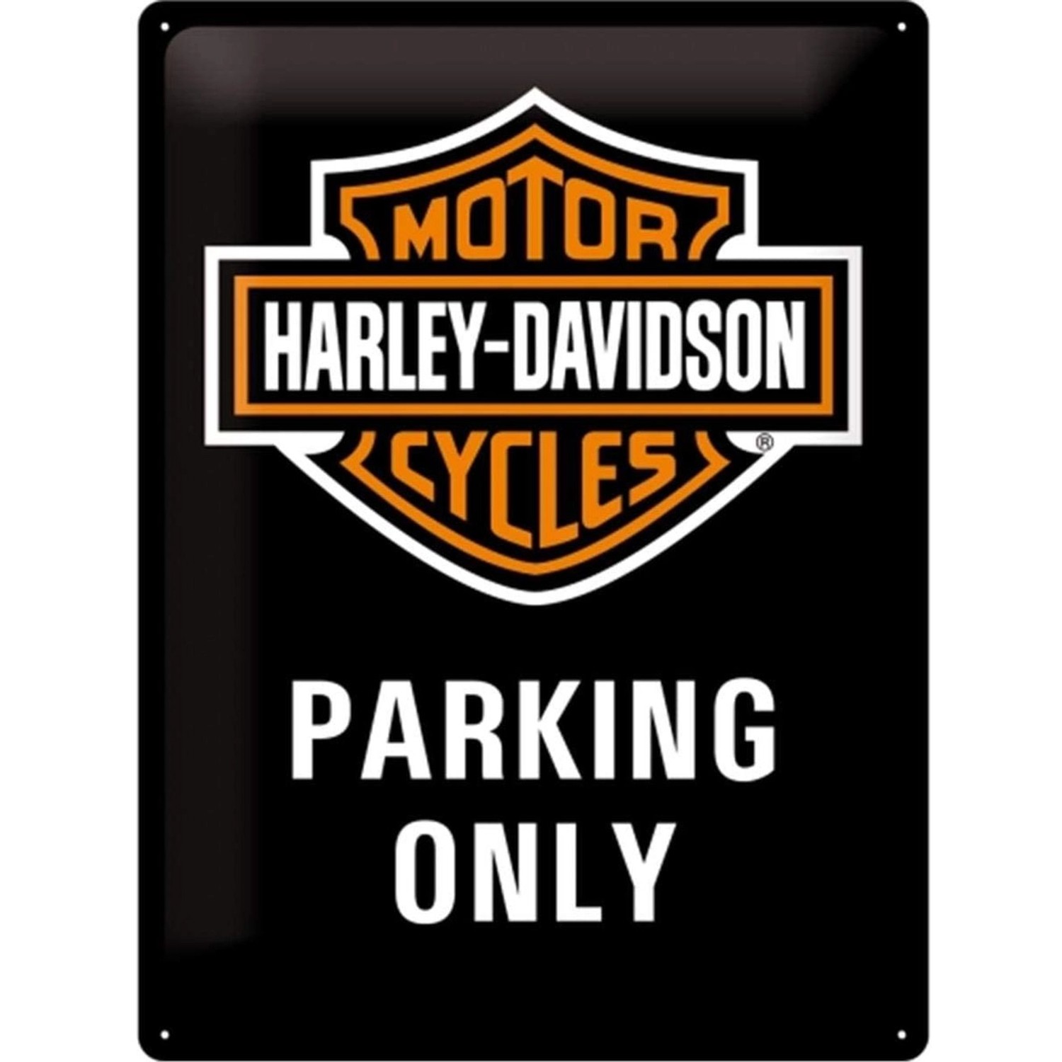 Nostalgic-Art Blechschild 30 x 40 cm - Harley-Davidson - Parking Only günstig online kaufen