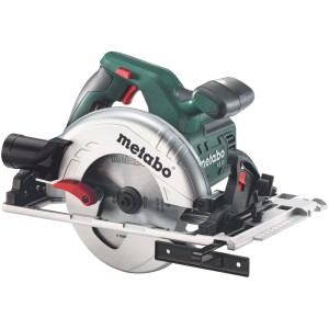 Metabo KS 55 FS Handkreissäge, robust, für Führungsschienen, mit Softgrip-Oberfläche.