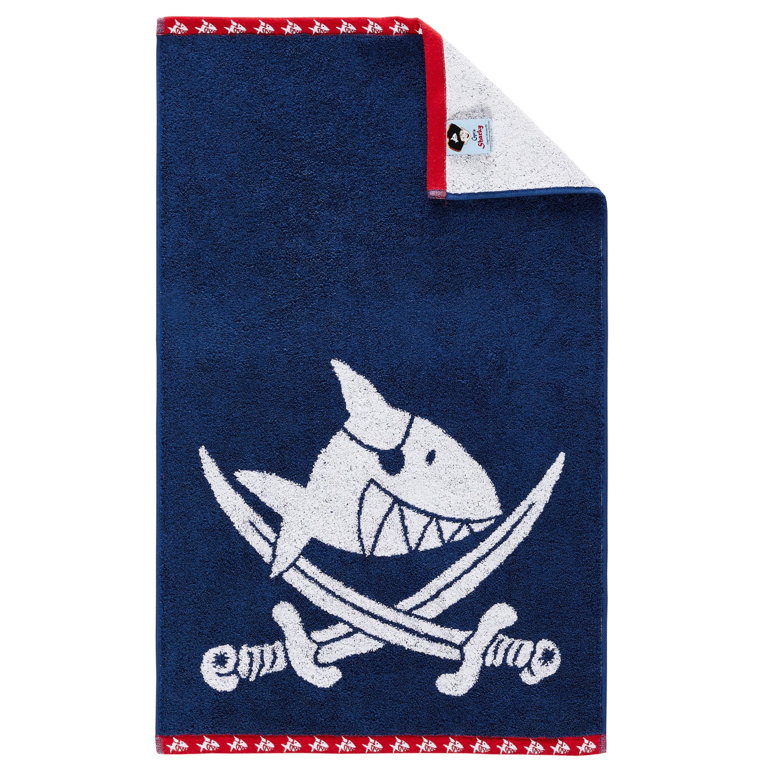 Dyckhoff Handtuch Capt'n Sharky Blau 50 x 70 cm günstig online kaufen