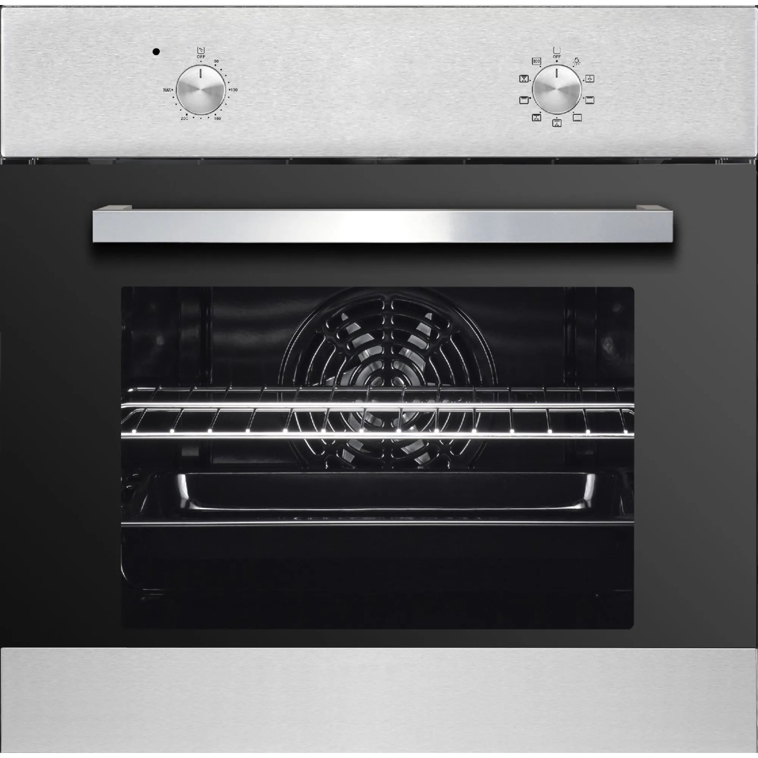 PKM Einbaubackofen EB7IX Edelstahl