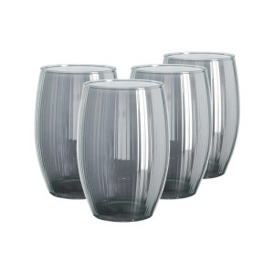 Ritzenhoff & Breker Elysia Windlicht 20 cm 4er Set Silber