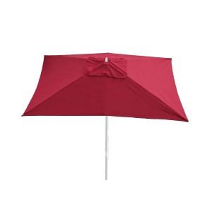 Ersatzbezug Bordeaux für rechteckigen Sonnenschirm Lissabon 3x4m. Bezug aus Polyester.