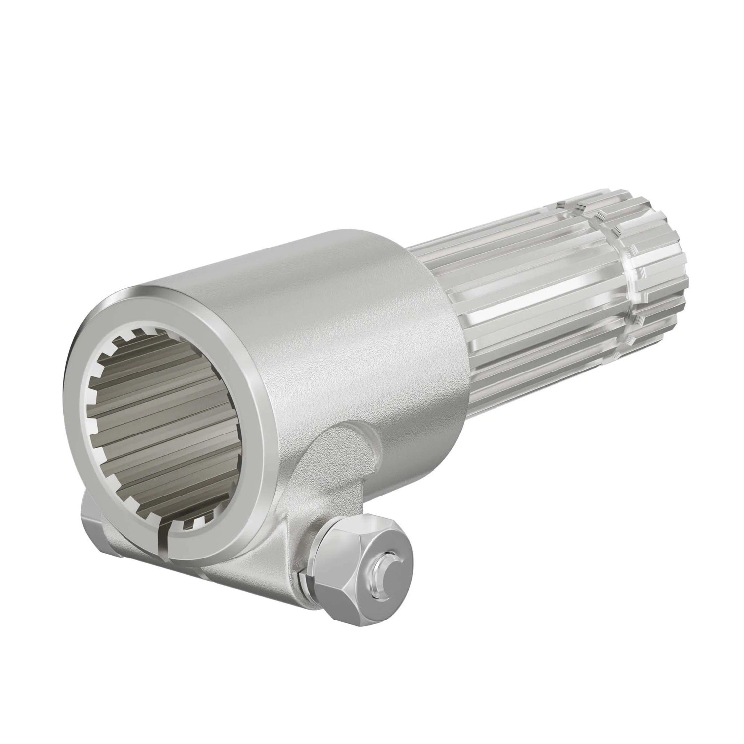 Wiltec Zapfwelle 175Mm Buchse Keilwellenaufnahme 1 3/4 Zoll Z20 F. Ausgangswelle 1 3/8 Zoll Z21