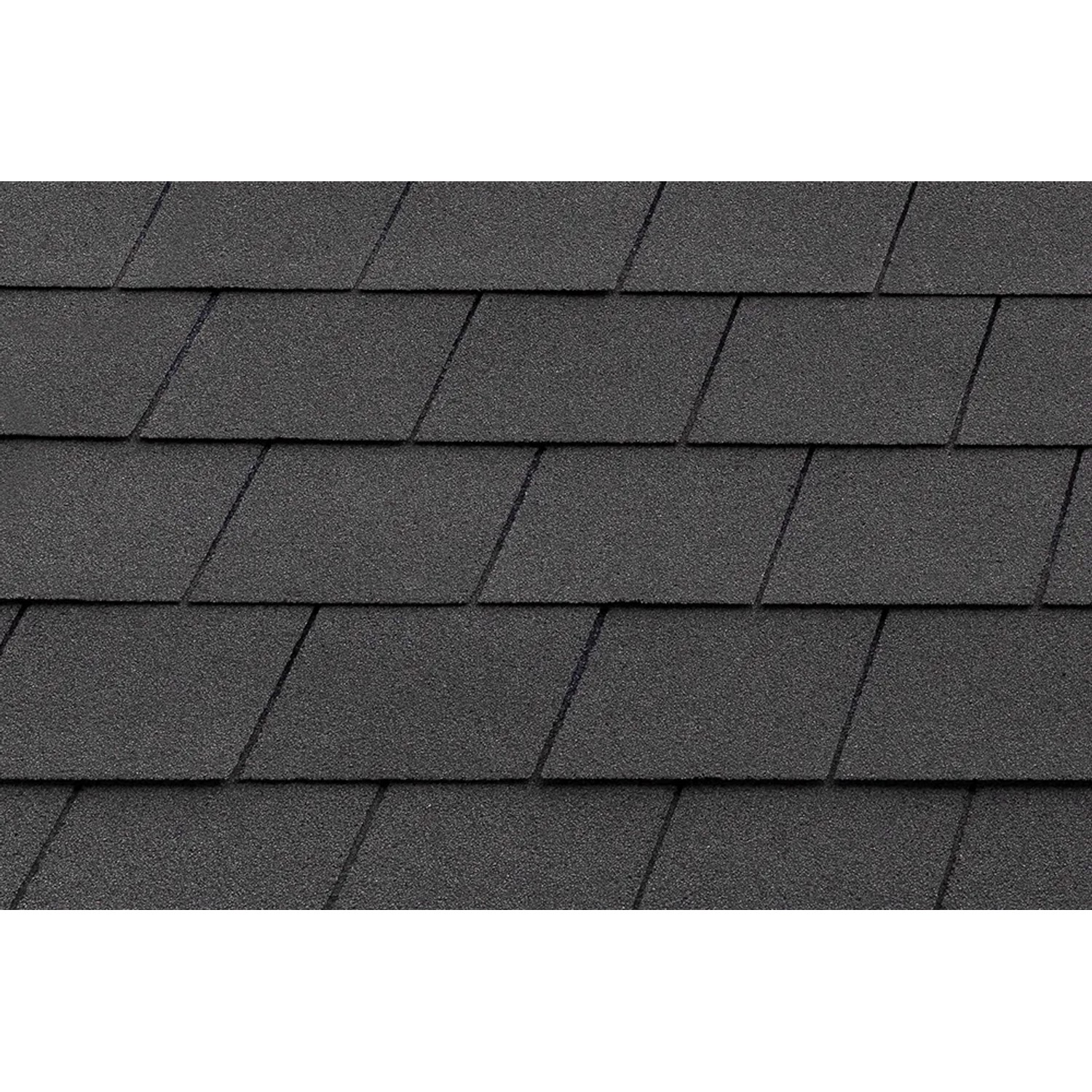 Detailaufnahme: Schwarze Dachschindeln für Satteldach-Carport Wallgau.
