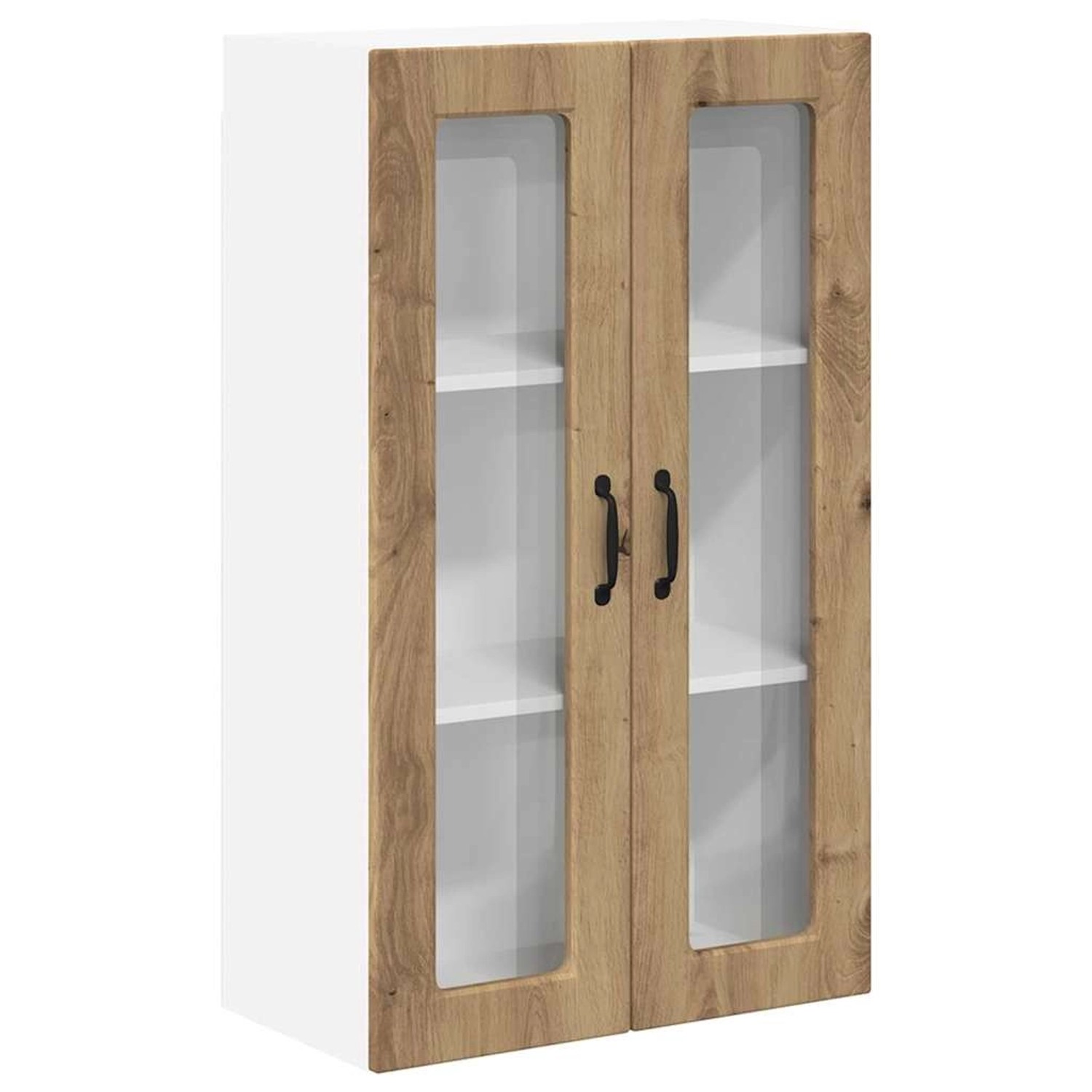 vidaXL Küchenwandschrank Artisan-Eiche 60 x 31 x 100 cm Holzwerkstoff 88553 günstig online kaufen