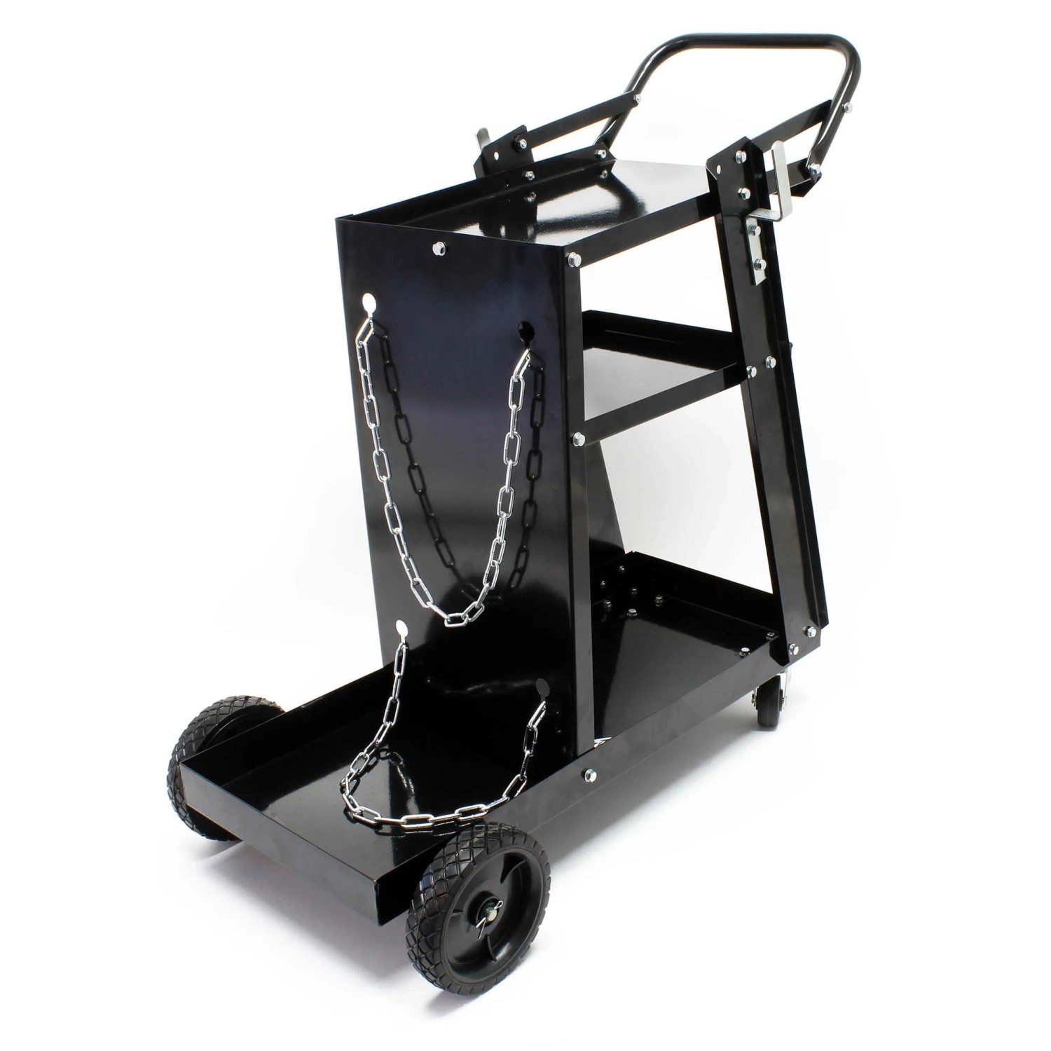 Wiltec Schweißwagen 765X745X385Mm Stahlblech Schweißmobil Flaschenwagen Ablagen