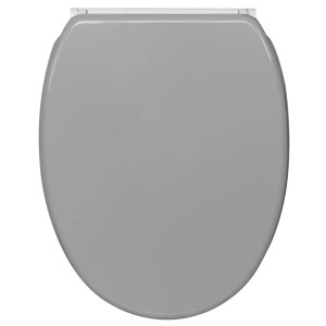 SANILO WC Sitz mit Absenkautomatik Top Fix Grau