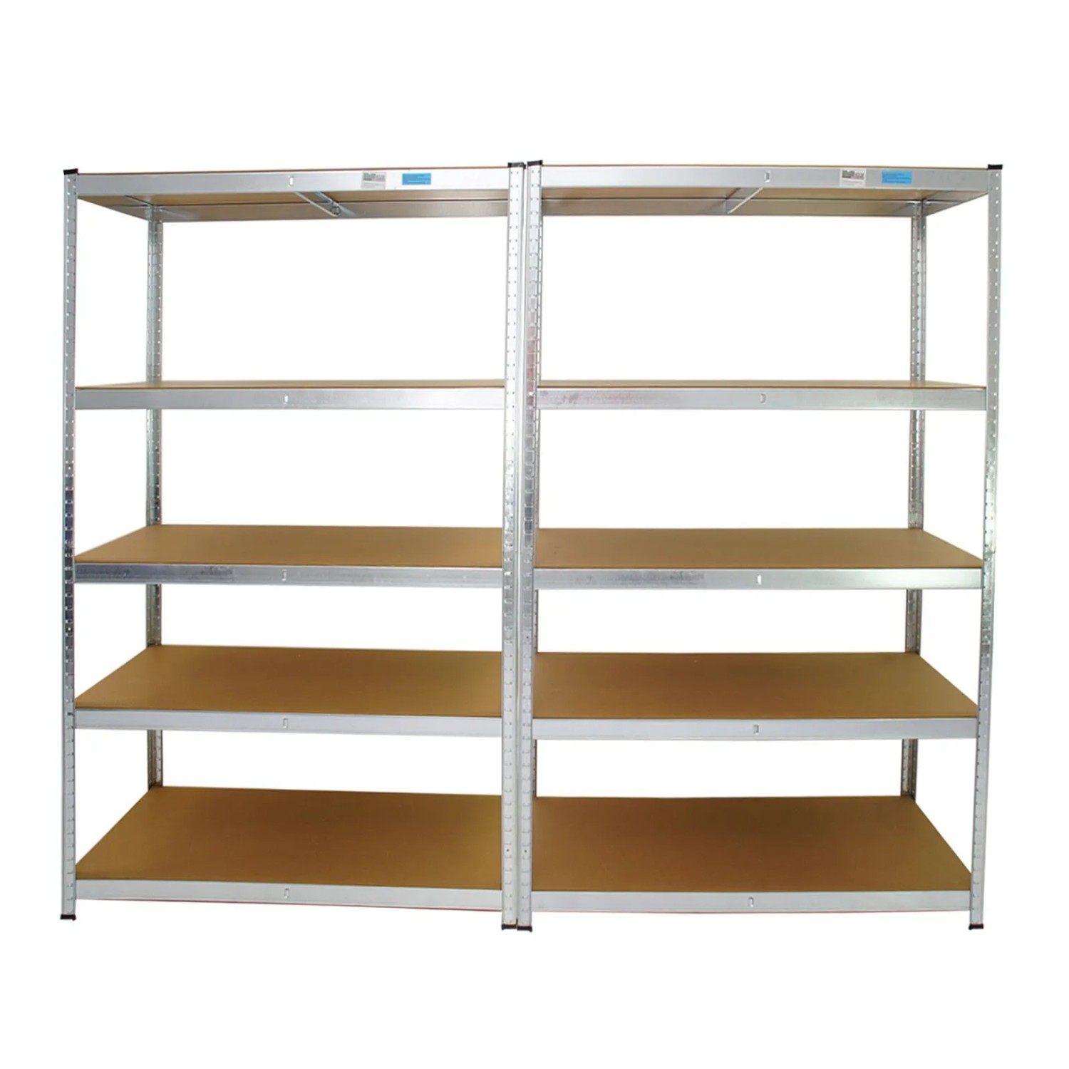 TRUTZHOLM 2er Set XXL Schwerlastregal 180x120x60 cm 875 kg Traglast Werkstattregal