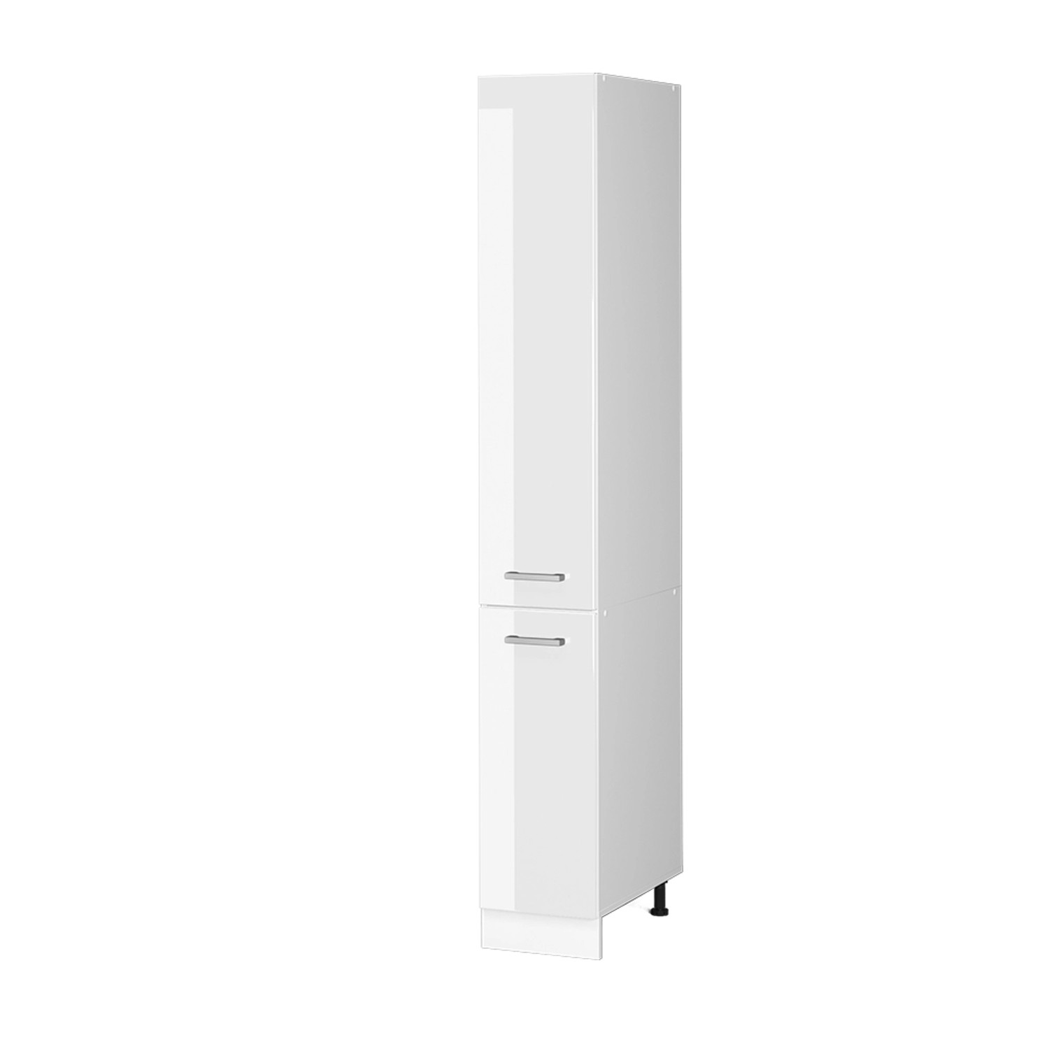 Vicco Hochschrank R-Line, Weiß Hochglanz/Weiß, 30 cm günstig online kaufen