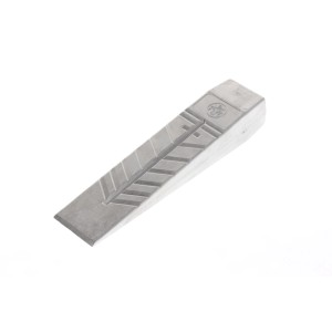 Ochsenkopf Massivkeil OX 42-1050 aus Aluminium, ein Werkzeug zum Spalten von Holz.
