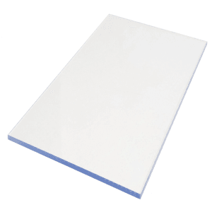 Transparente Floordirekt Polystyrolplatte, 500x1000x3,7 mm, für Bedachungen und DIY.