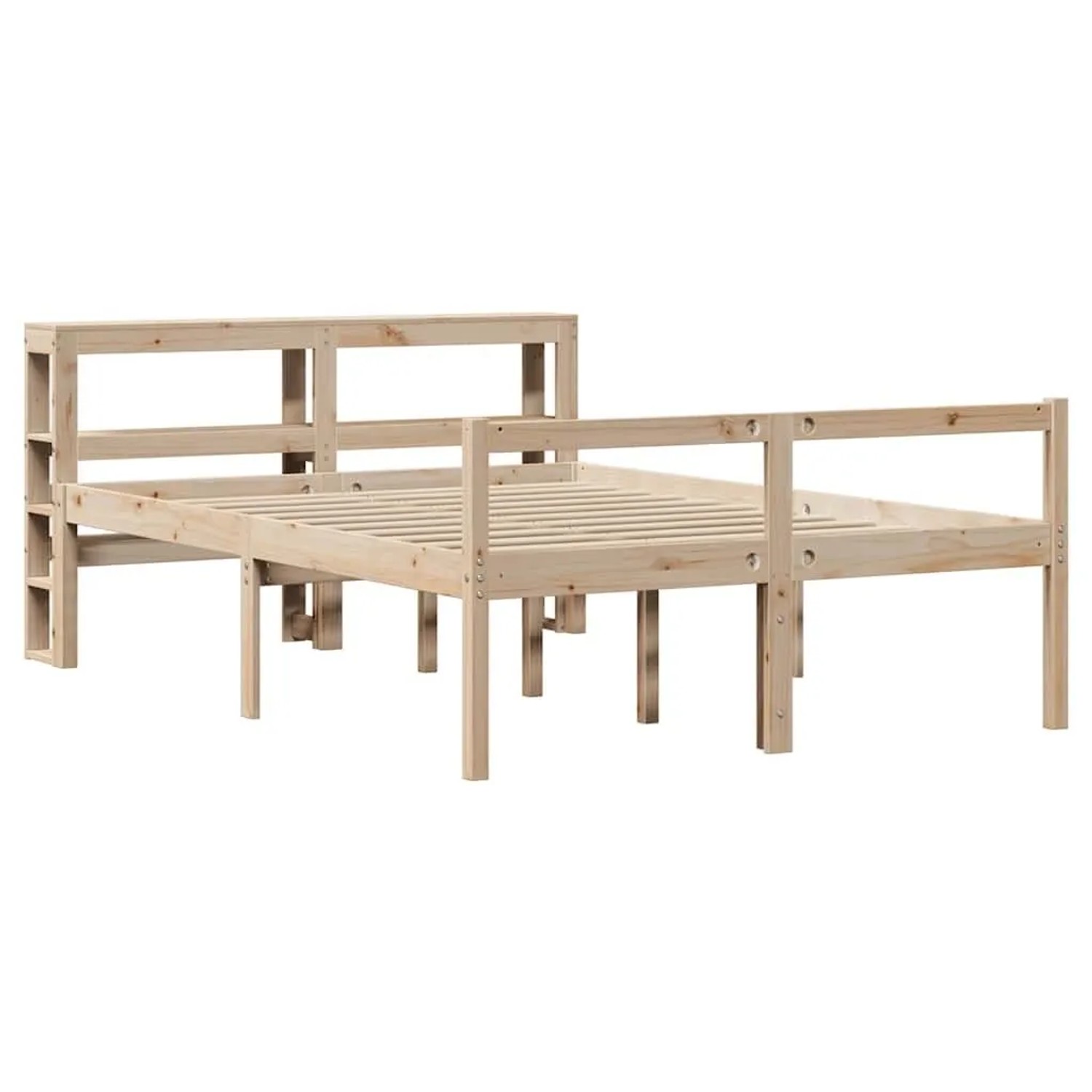 vidaXL Seniorenbett mit Kopfteil ohne Matratze 120x200 cm 3305863