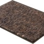 Schmutzfangmatte Miami in Anthrazit-Taupe, 67x100 cm, von Schöner Wohnen.