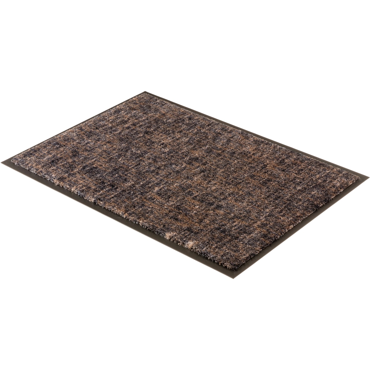 Schmutzfangmatte Miami in Anthrazit-Taupe, 67x100 cm, von Schöner Wohnen.
