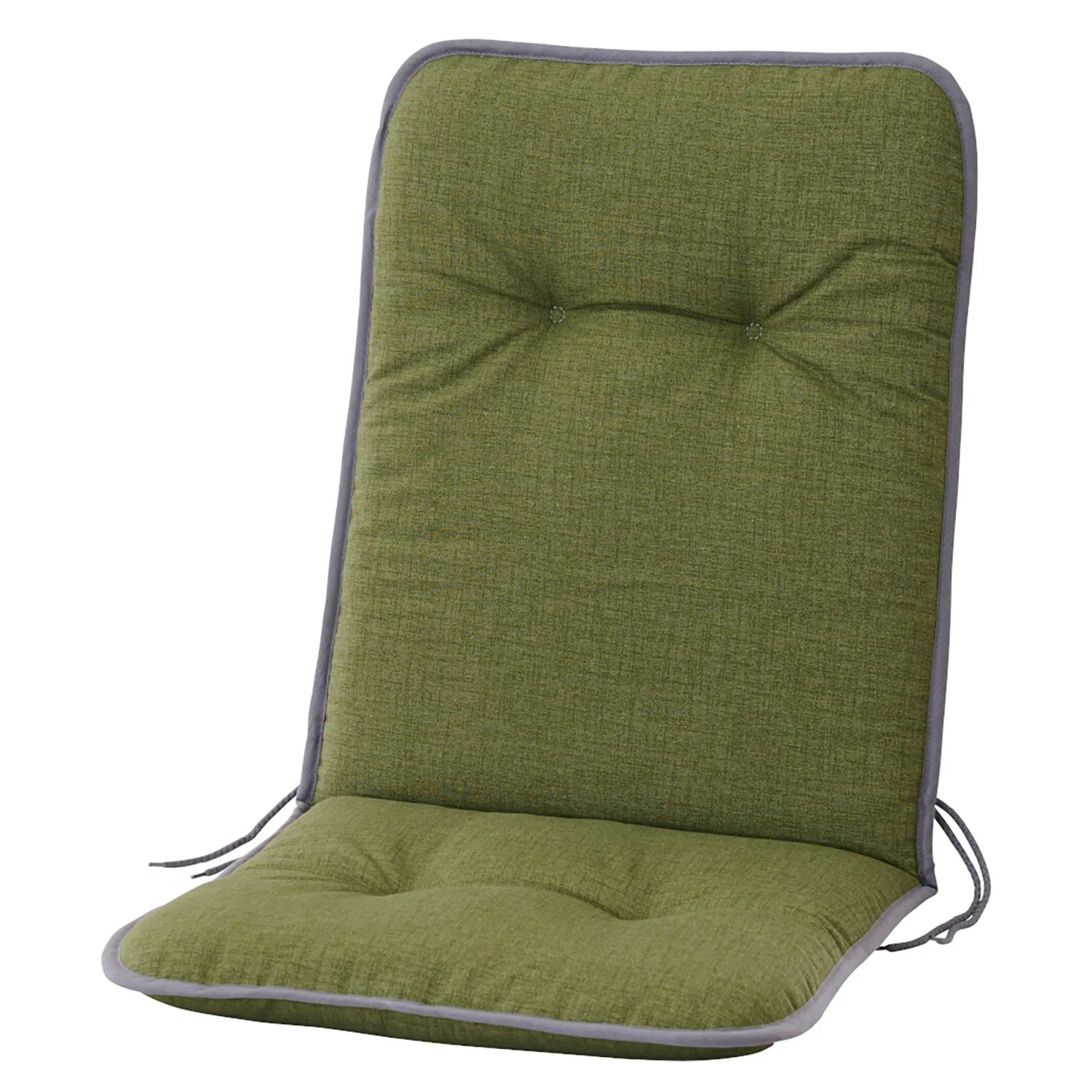 Siena Garden Sesselauflage Elda 100 cm x 47 cm x 6 cm Olivgrün