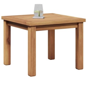 vidaXL Couchtisch Braun 45 x 45 x 36 cm Teak-Massivholz 42002297