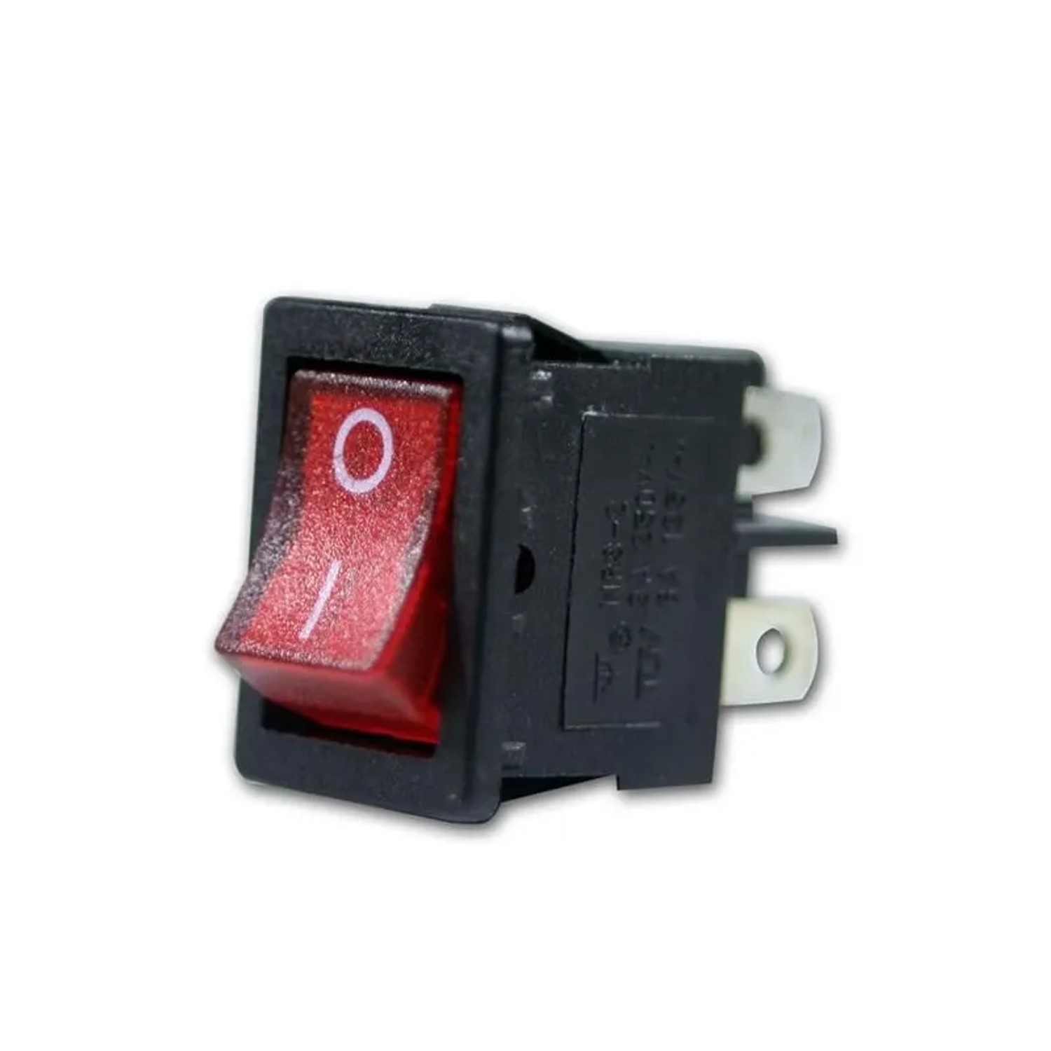 world-trading-net Mini-Wippenschalter Rot 2-polig Max 250V 3A