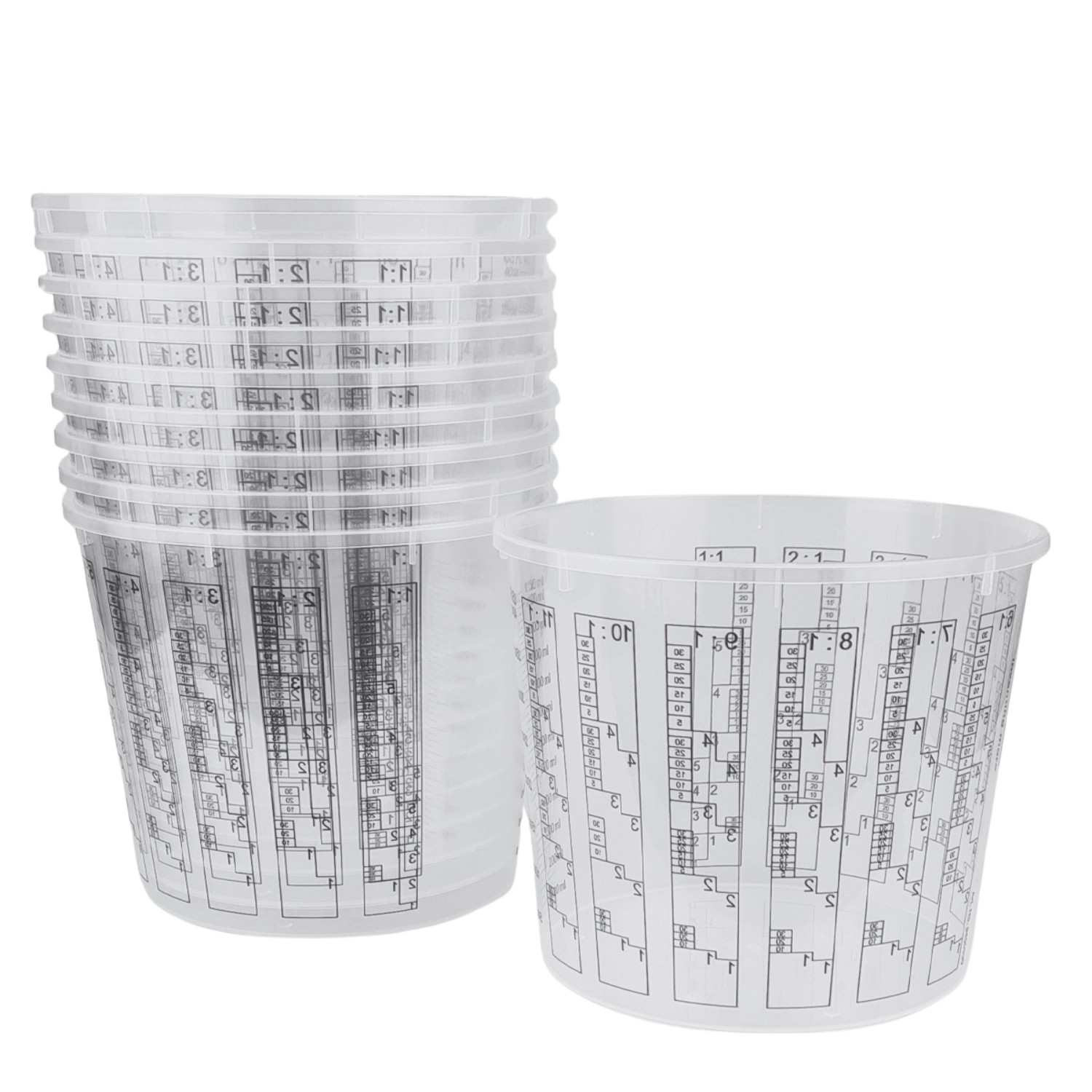 DD Composite Mischbecher Sets 1200ml 10 Stück günstig online kaufen