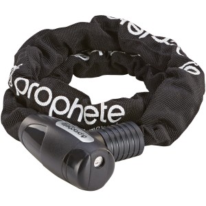 Prophete Kettenschloss, 90 cm, mit Stoffummantelung für Fahrräder.