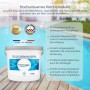 Fresh-Pool 5in1 Chlortabletten 5kg für Poolpflege mit Algizid und Flockung.