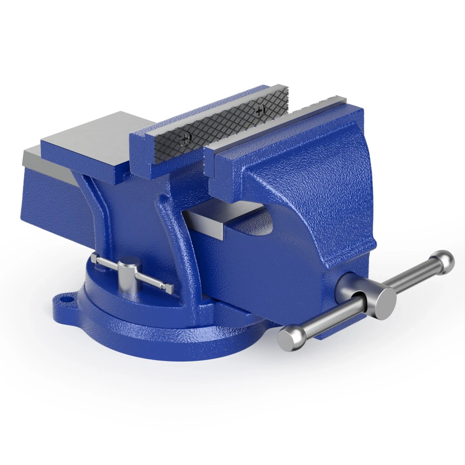 Wiltec Schraubstock Light Duty 100Mm Klemmbacke Amboss Werkbank Ld Spannwerkzeug