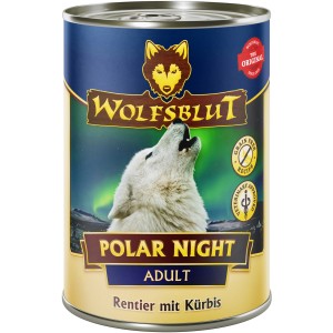 Wolfsblut Polar Night Adult Hunde-Nassfutter mit Rentier und Kürbis, getreidefrei.