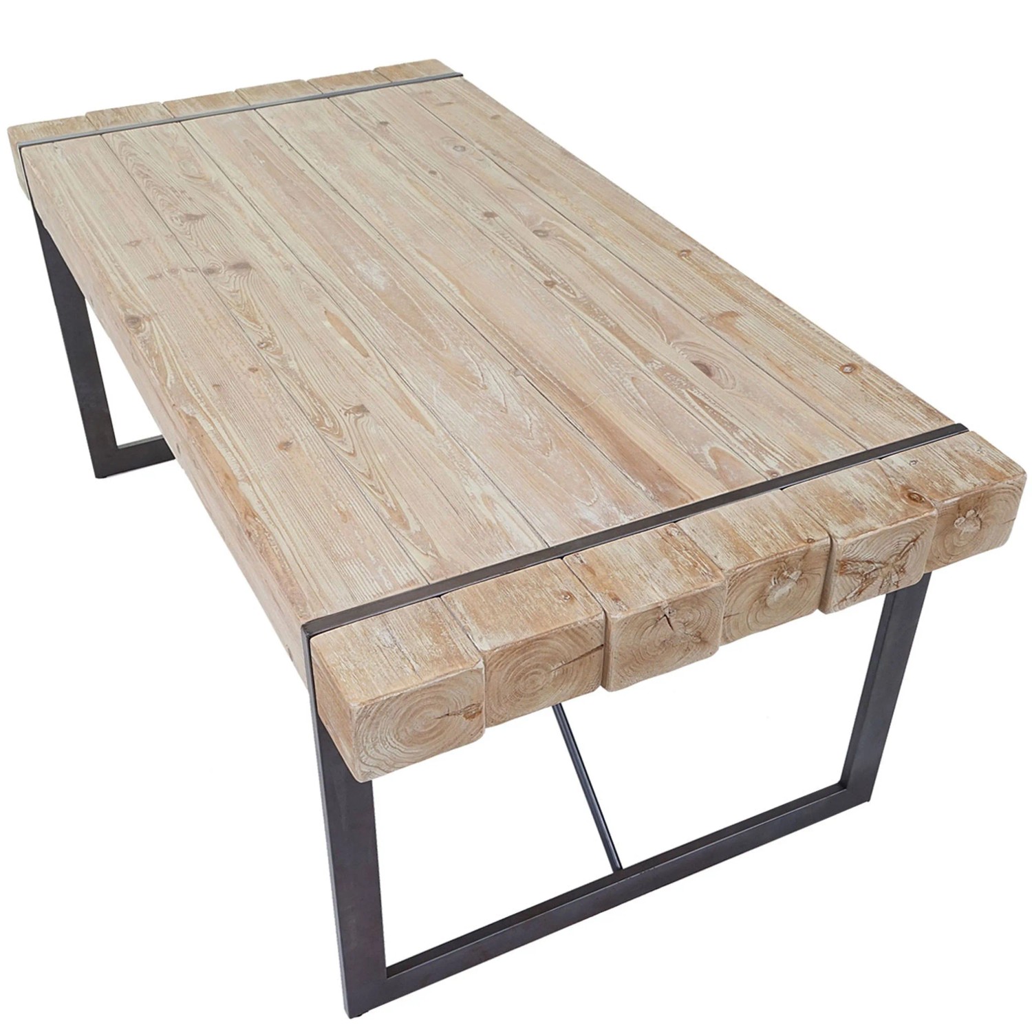 MCW Esszimmertisch A15 Naturfarben 80x200x90cm