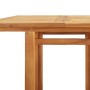 vidaXL Bistrotisch aus Akazienholz, 75x75x110cm, ideal für Garten und Terrasse.