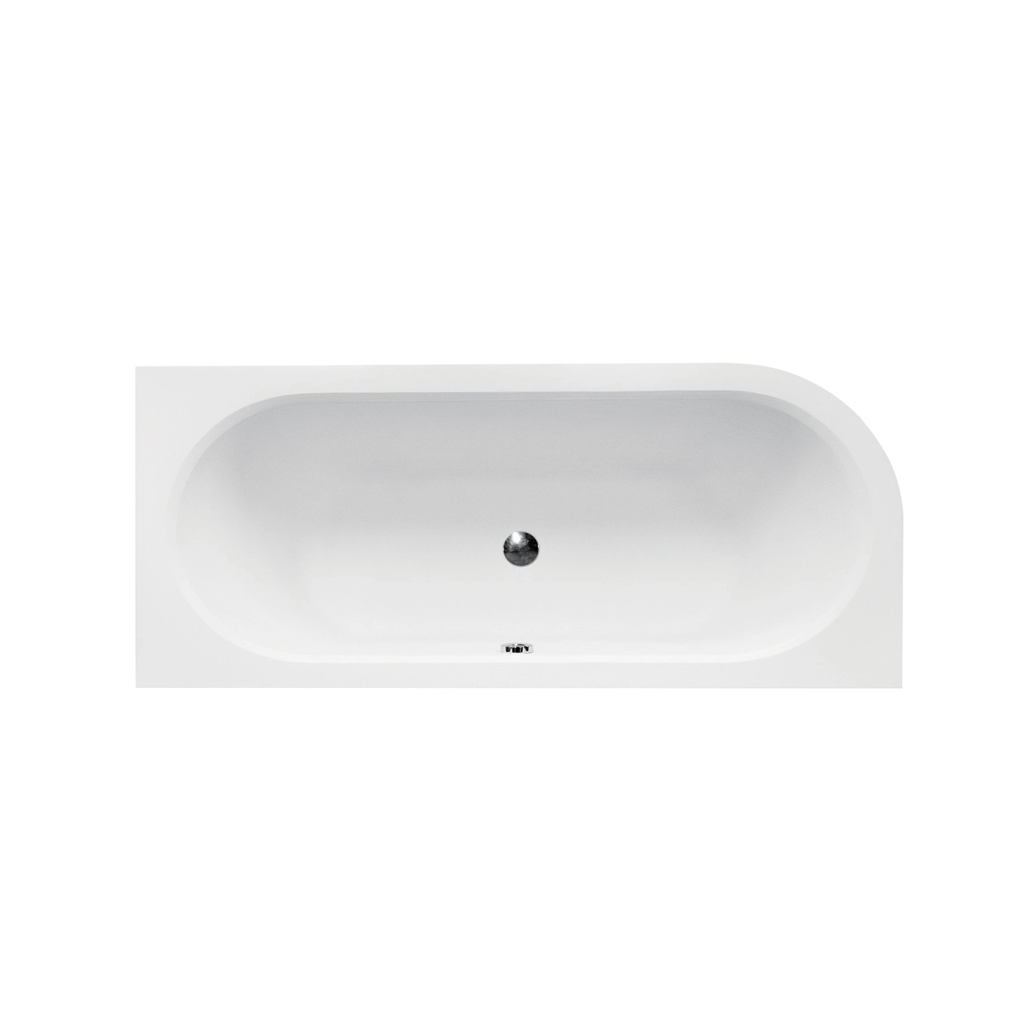 Bad Land Badewanne Eckwanne AVITA SLIM 170x75 Rechts Ablauf Füße günstig online kaufen