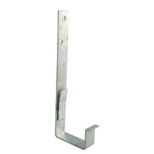 Verzinktes Marley Rinneneisen RG 70 zur Befestigung von Kastendachrinnen.