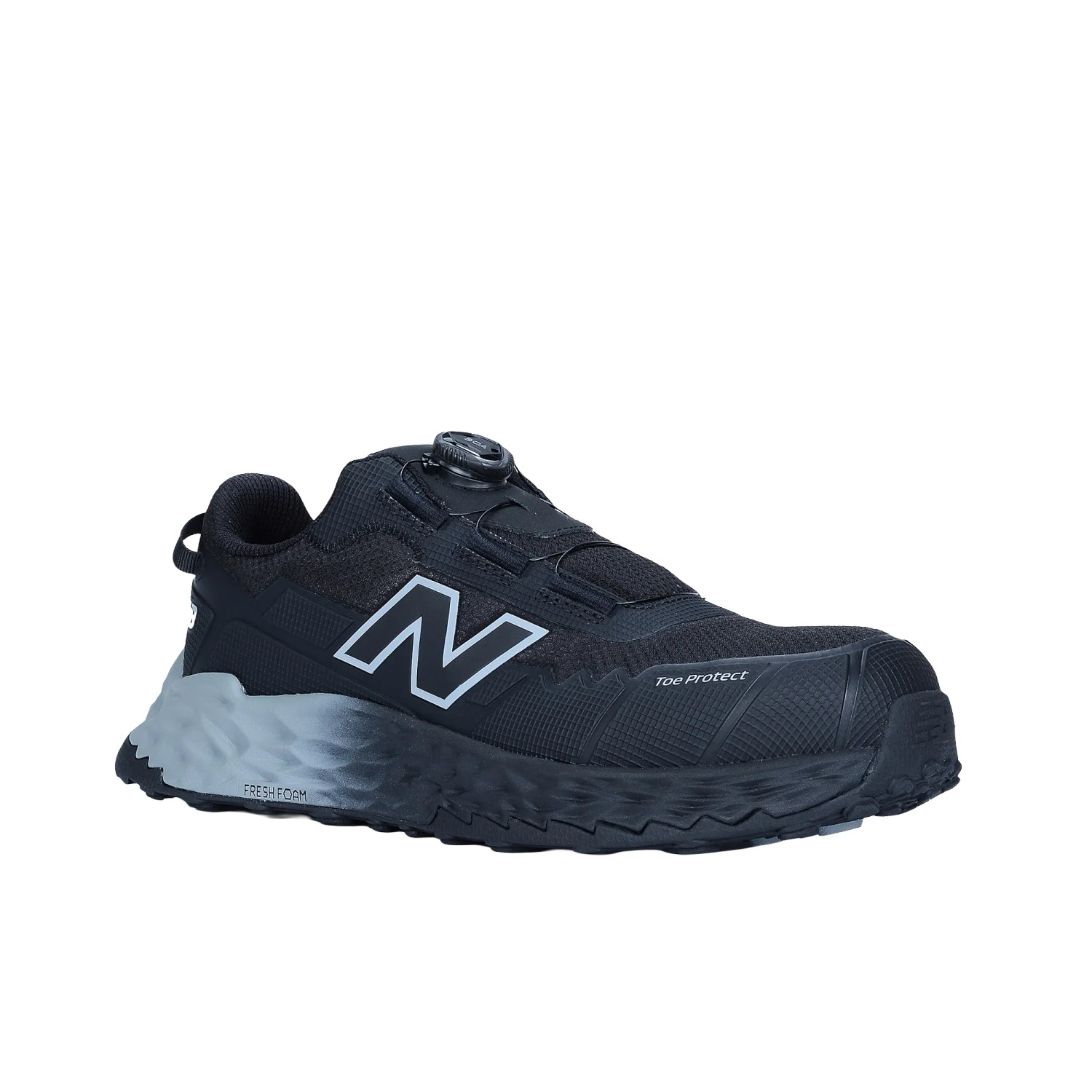 New Balance Cremorne BOA S3 Sicherheitsschuh, schwarz-grau, mit BOA Fit System.