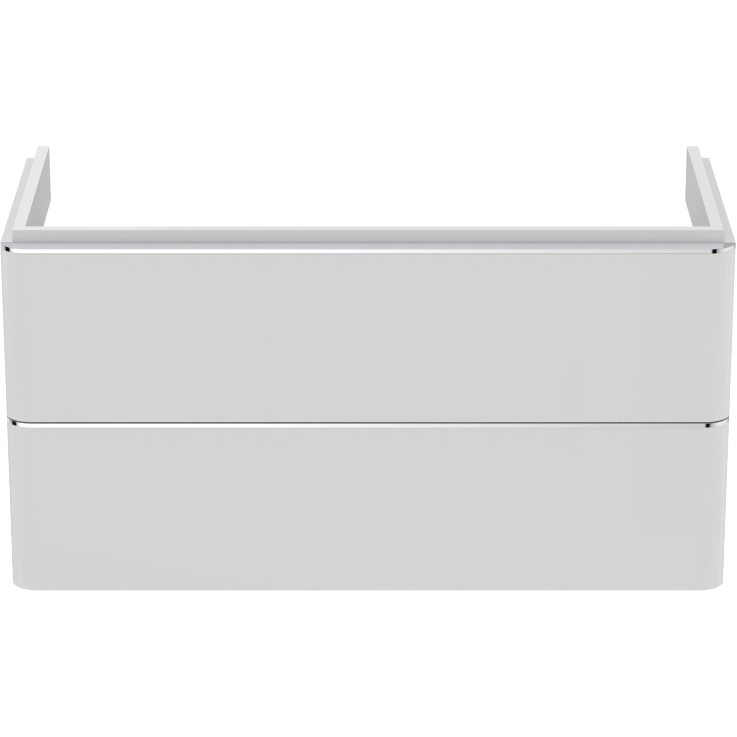 Ideal Standard Waschbeckenunterschrank Adapto, weiß hochglanz, 97 cm breit.