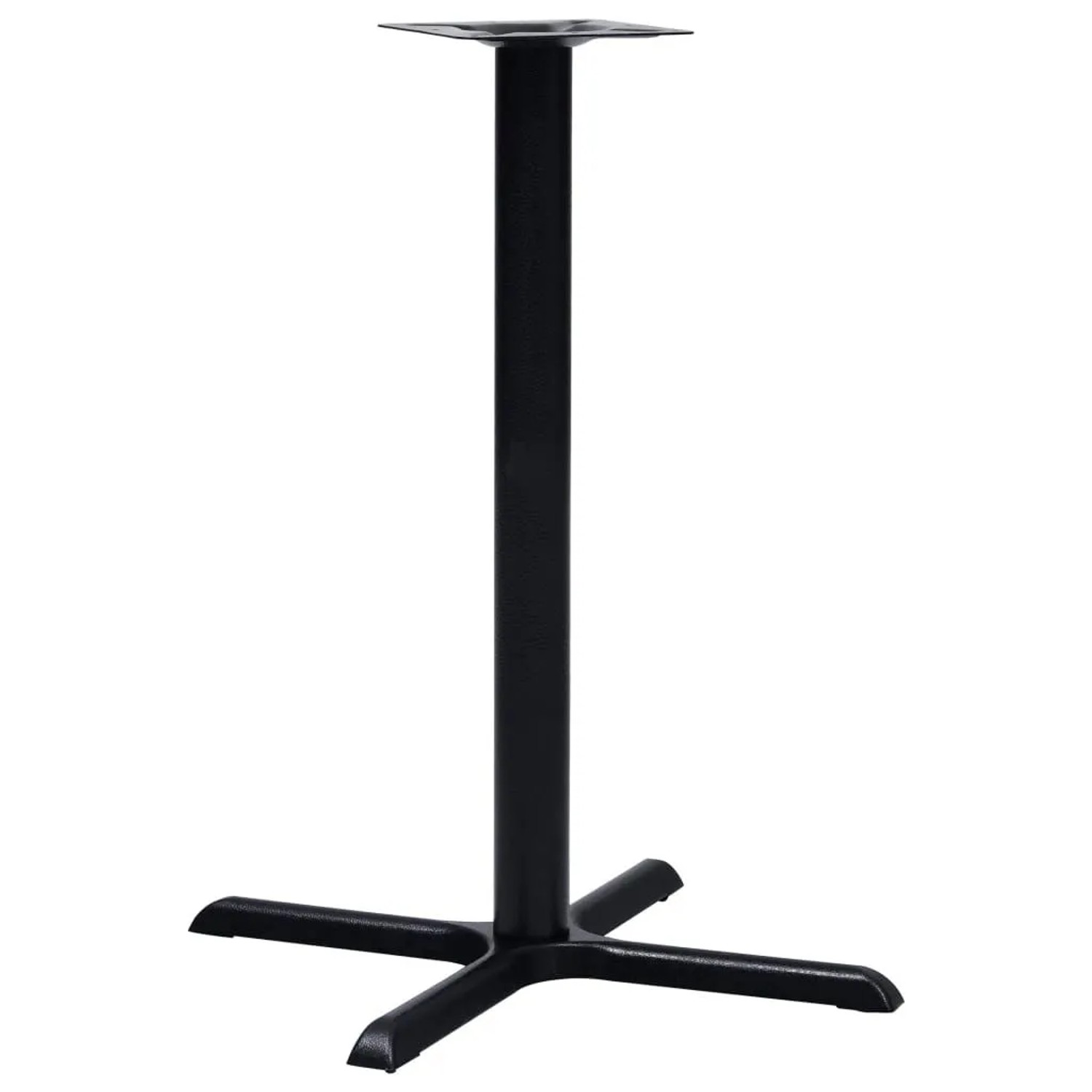 vidaXL Bistrotisch-Gestell Schwarz 76x76x107 cm Gusseisen 325432