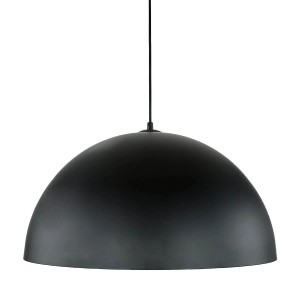 EASYLIGHT Pendelleuchte Rund Ø 50 cm Metall in Schwarz Gold E27 Höhenverstellbar