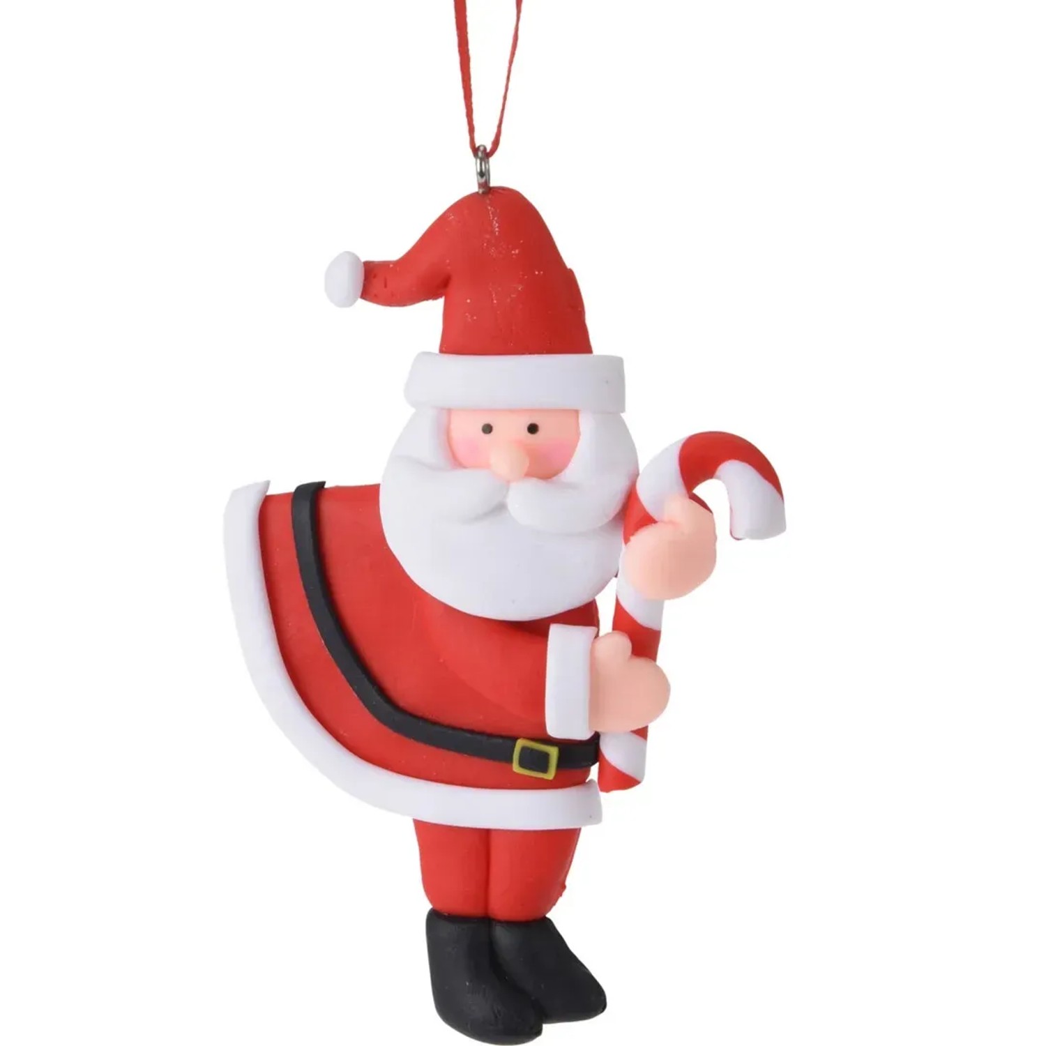 Hängedeko Weihnachtsmann 9 cm 3-fach sortiert