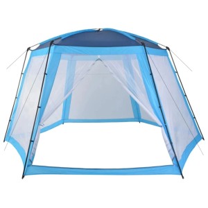 Furnicato Pool Pavillon Partyzelt Blau 500 X 433 X 250 Cm